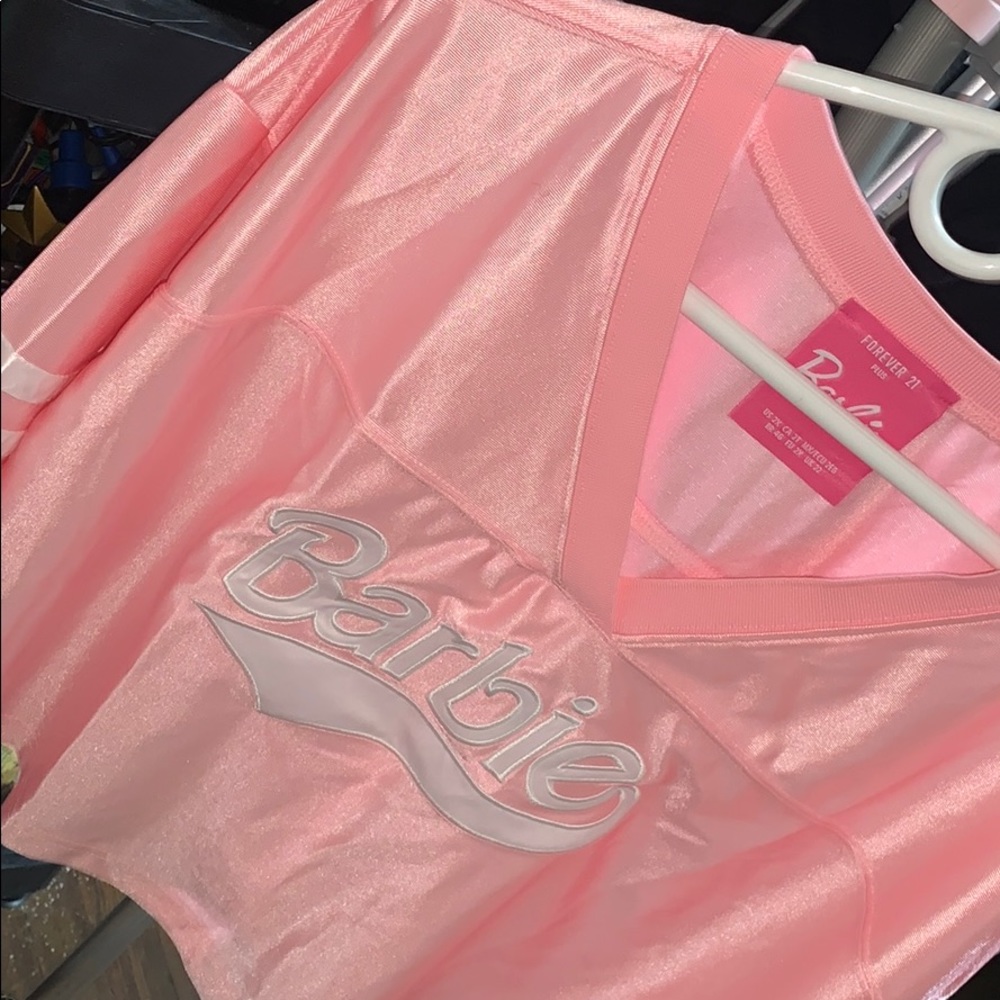 Barbie plus size crop top